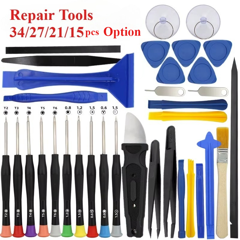 Electronics Repair Center - Zestaw precyzyjnych wkrętaków 34/15 w 1